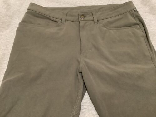 Lululemon ABC Hose Herren 32 khaki klassisch Performance Warpstreme 30" Schrittlänge 32x30 - Bild 2 von 12