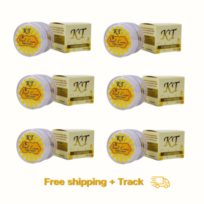 X6 KT  Pearl Whitening Night Cream Anti Melasma Acne Dark Spots Baby Face Smooth