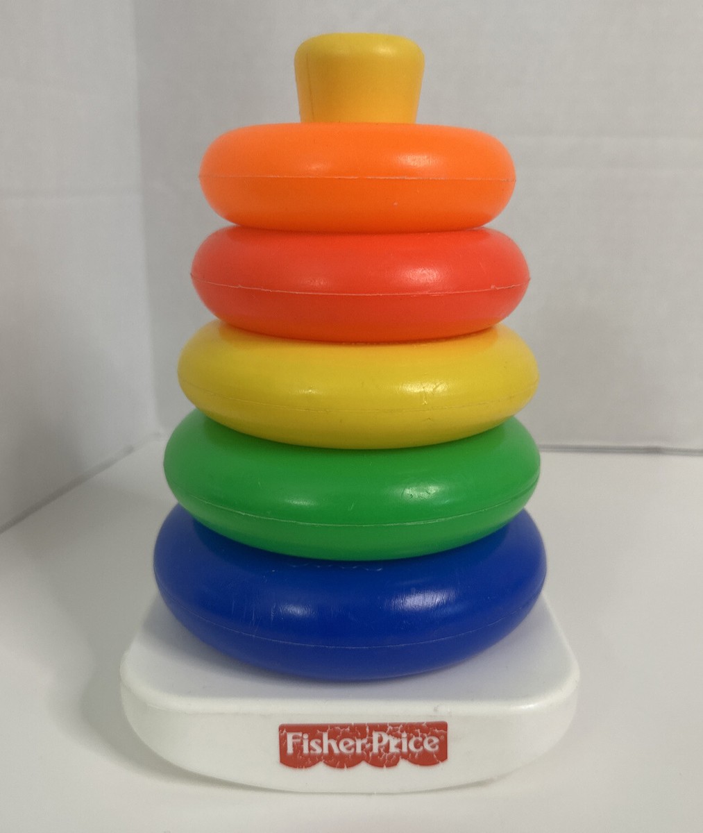 Vintage Fisher Price Rock-a-Stack As Seen On Baby Einstein #627