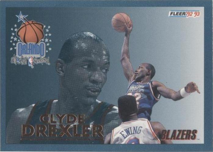 1992-93 Fleer - Clyde Drexler #13 - 1 of 1