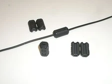 LAIRD 28A0350 2x SMALL 0.13" SNAP-ON FERRITE EMI NOISE FILTER SUPPRESSION CHOKE
