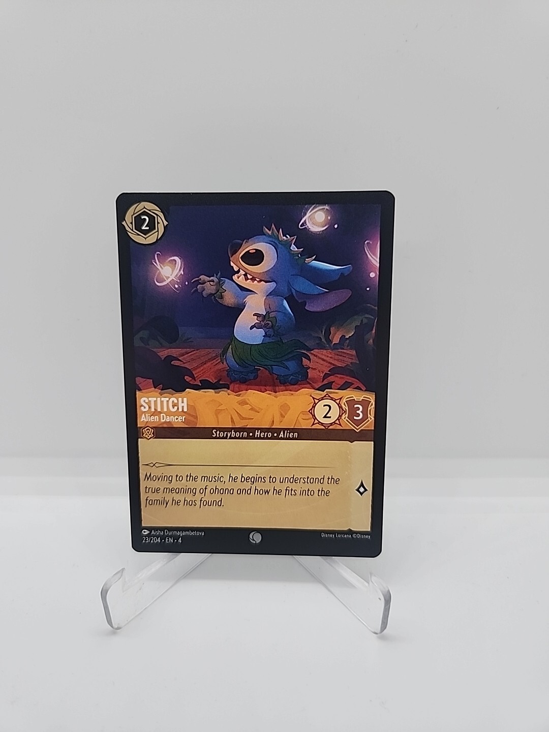 Disney Lorcana TCG Stitch 23/204 Regular Common Ursula's Return NM