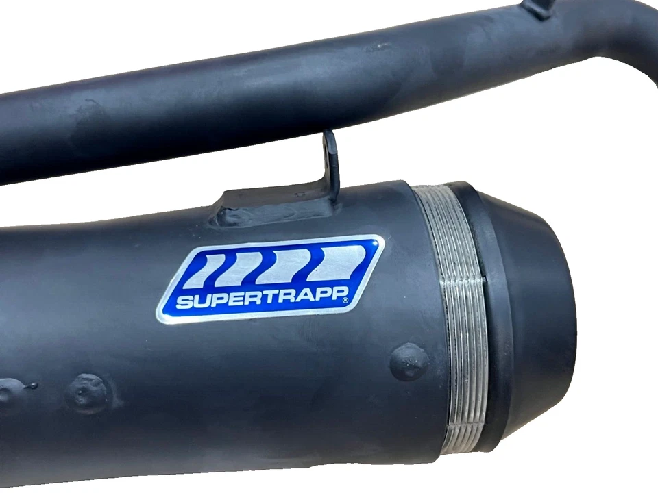 New Suzuki LT125 LT 125 Supertrapp Racing Exhaust Muffler System - Image 4 of 4