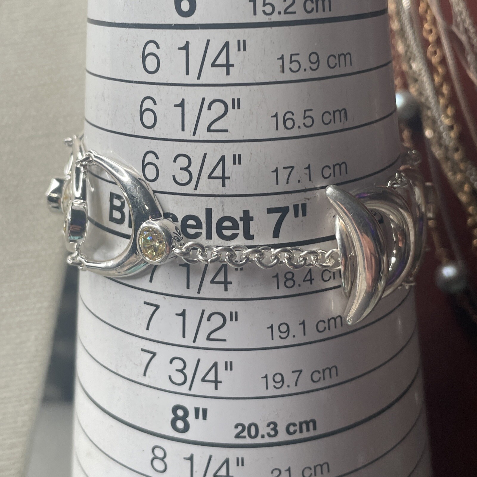 Solid Sterling Toggle Bracelet By Sun Industries … - image 4