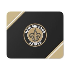 mousepad new orleans saints nfl, mouse pad football club, desk mat football