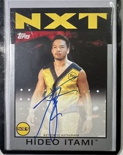 2016 Topps WWE Heritage Hideo Itami 41/50 Auto