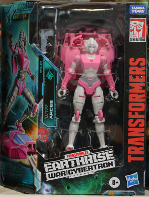 Transformers Earthrise Deluxe Arcee Figure Hasbro