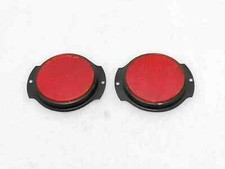 Red Reflector Black Bezel For Willys Jeep M38 M151a1 M35 M37 Jeep Truck