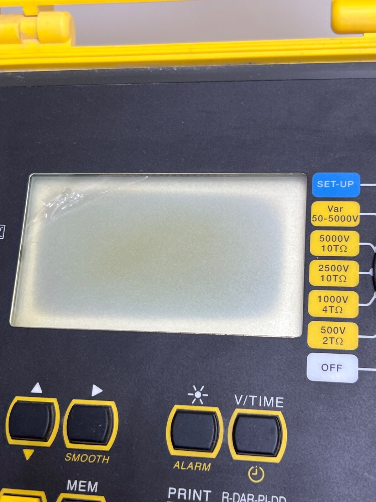 CHAUVIN ARNOUX C.A 6547 MEGOHMMETER (FOR PARTS)