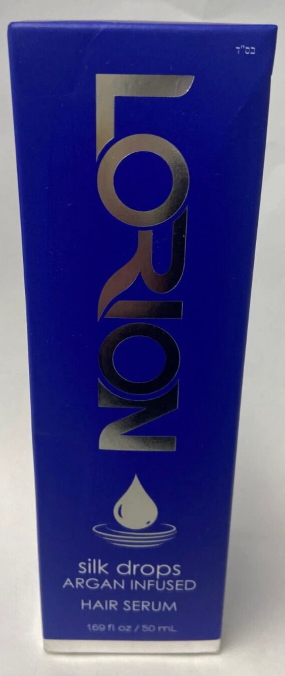 Lorion Silk Drops Argan Infused Hair Serum 1.69 fl oz / 50 ml