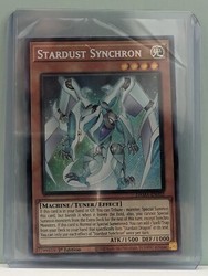 Stardust Synchron DAMA-EN002 Secret Rare 1st Edition Dawn of Majesty