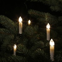 Clgarden Led Kerzen Lichterkette LEDKLK40 Kerzenlichterkette AußEn Innen Timer