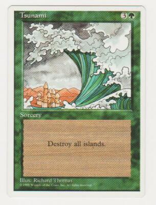 1x TSUNAMI | 4th Edition | 1995 | MTG Magic The Gathering