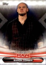 2019 Topps WWE Raw Wrestling Base #5 Baron Corbin
