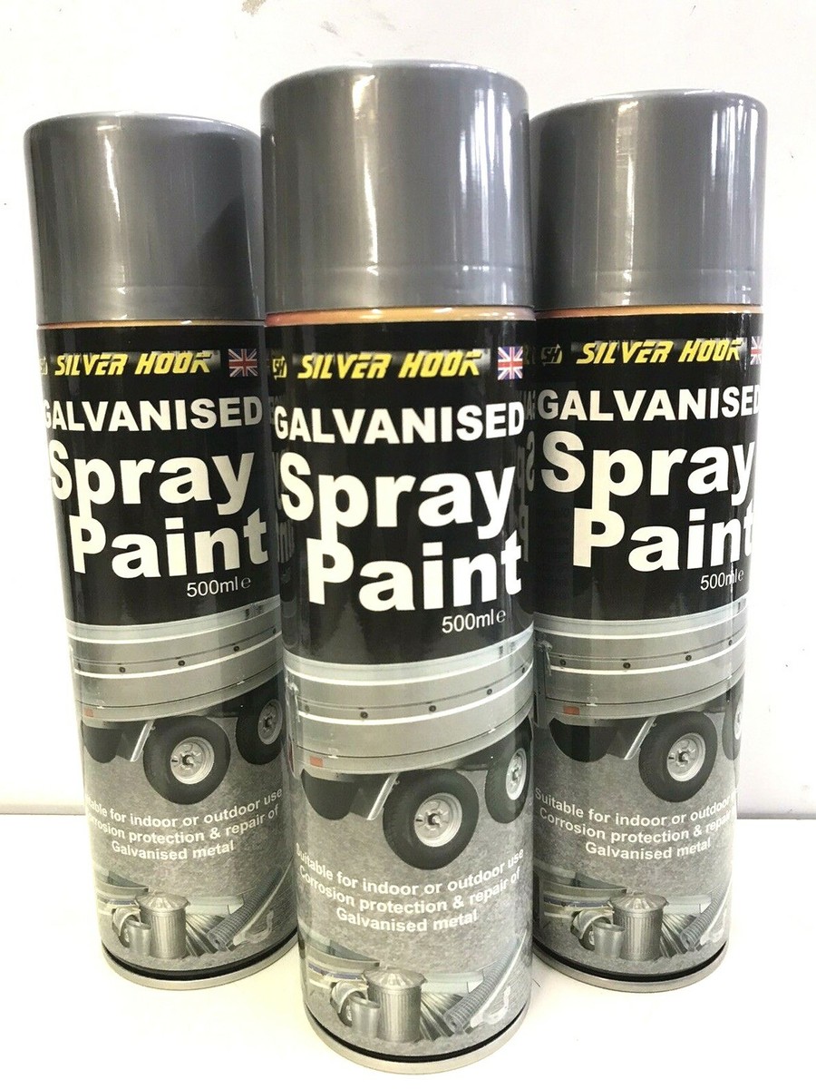 Silverhook galvanised spray paint restoration of galvanised