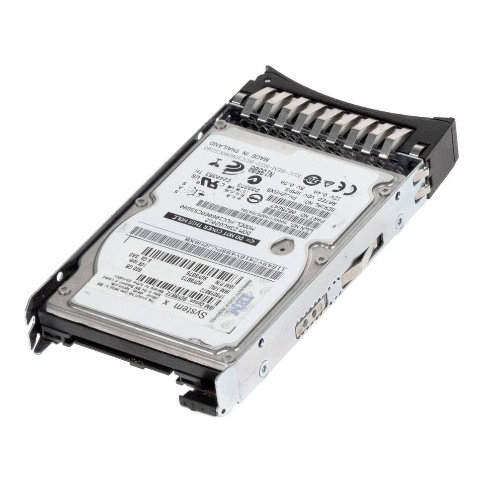 Hard Drive IBM 90Y8873 90Y8876 HUC106060CSS600 600GB 10K 64MB SAS-2 2.5 " Inch - Image 2 of 3