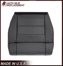 For 2010 2011 2012 Jeep Wrangler Black Driver Bottom Genuine Leather Seat Cover For 2010 2011 2012 Jeep Wrangler Black Driver Bottom Genuine Leather Seat Cover