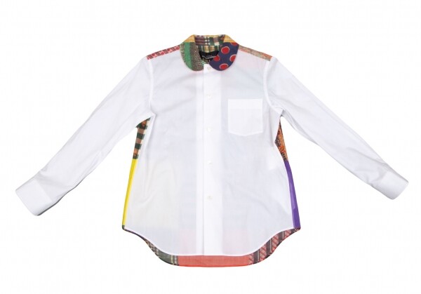 toricot comme des garçons tricot COMME des GARCONS Patchwork Printed Shirt Size S(K