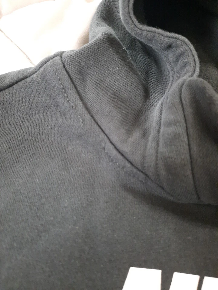 NIKE Ropa Deportiva Sudadera Niños SUDADERA CON CAPUCHA Blanco Swoosh en NEGRO Talla: L Foto 3 de 3