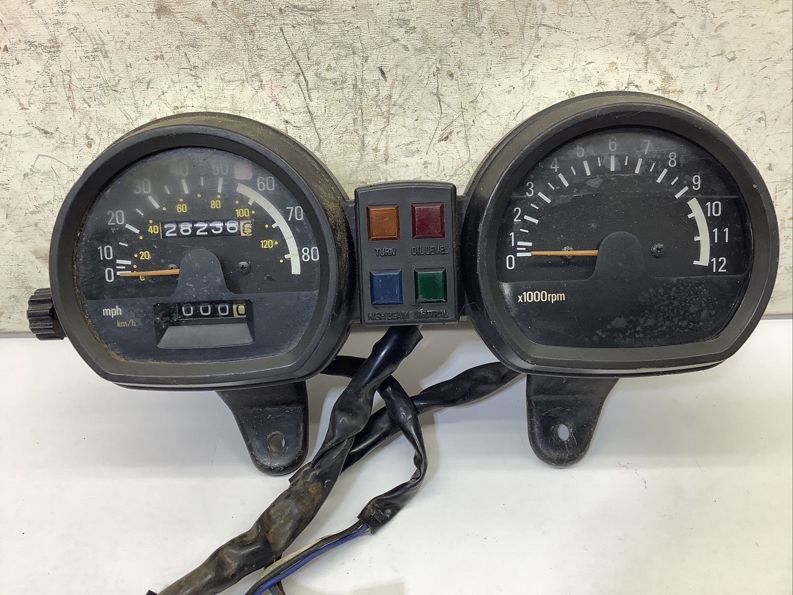 1981 Yamaha XJ650 Maxim Speedometer Tachometer eBay