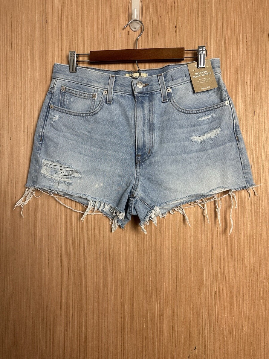 Madewell NWT Relaxed Denim Shorts, $78, Size 28