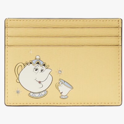 Disney X Kate Spade New York Beauty And The Beast Small Slim Card