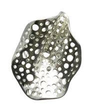 Extravagant Genuine Sterling Silver Ring Solid Hallmarked 925 Adjustable Size