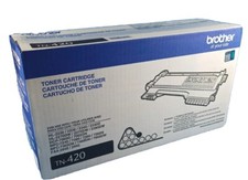 Brother Toner Cartridge TN-420 Black NEW sealed OEM GENUINE