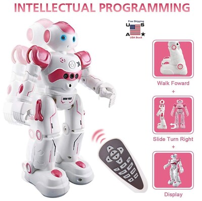 RC Robot Programmable Intelligent Walk Sing Dance Smart Robot Xmas Kids Toy Gift