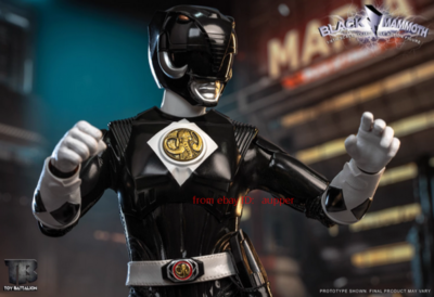 Toys Battalion Studio Power Rangers Black Mammoth Tb015 1/6 Action