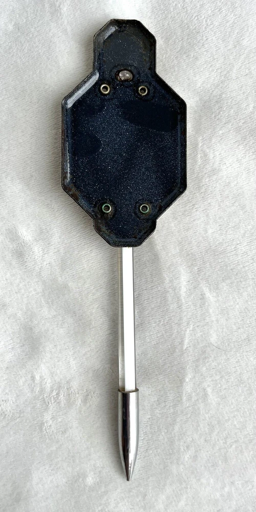 Vintage Meat thermometer 6.50" Taylor Roast, Poultry & BBQ Meat Enamel And Glass