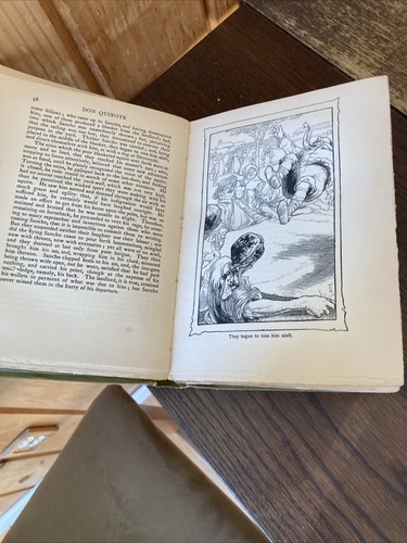 1902, CERVANTES, ADVENTURES OF DON QUIXOTE, ILLUSTRATED by W HEATH ROBINSON READ - Picture 10 of 19