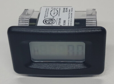 Global Digital Instruments E330-0400 Digital Hour Meter Panel Mount GDI