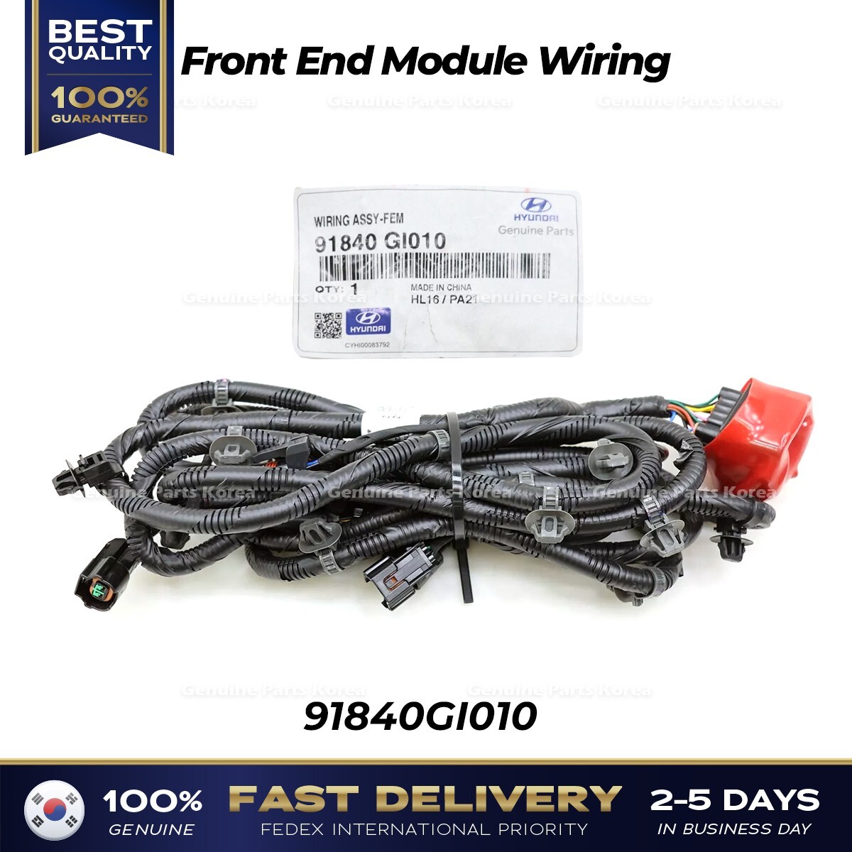 ⭐Genuine⭐ Front End Module Wiring 91840GI010 for Hyundai Ioniq 5