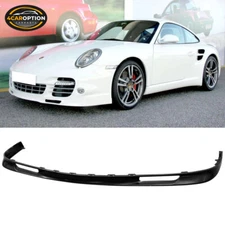 Fits 07-13 Porsche 997 911 TURBO OE Factory Style PU Front Bumper Lip Spoiler