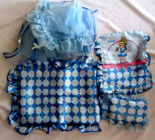 Disney Cinderella Toy Doll Bedding Set 4-piece: Pillow/Cover/Pad/Bed Net