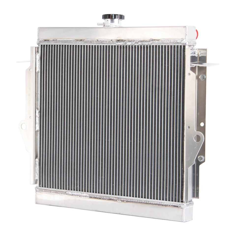 3 Row Radiator&Shroud Fan Fit 1985-1992 Toyota Land Cruiser FJ70 FJ73 FJ75 MT US Foto 4 de 4
