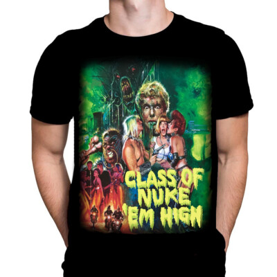 Class Of Nuke Em Hoch - T-Shirt - Größen M - 5XL / Horror B-Movie/Sci-Fi