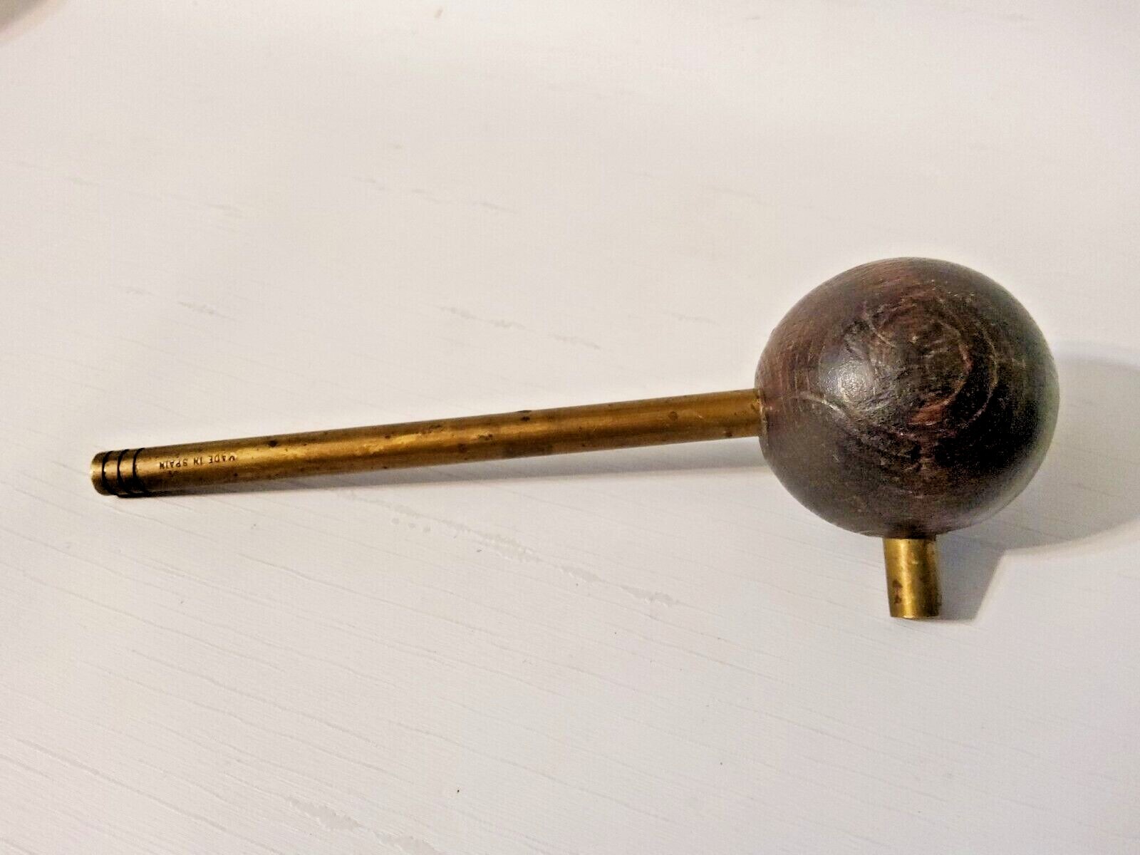 Muzzleloader Ball Starter Vintage Brass & Wood Made in Spain eBay