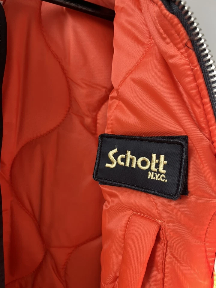 Justice Schott Ed Banger Nylon Jacket XXL - Image 2 of 3