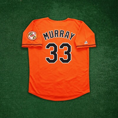 Eddie Murray Baltimore Orioles Men's Alternate Orange Jersey w/ Team Patch