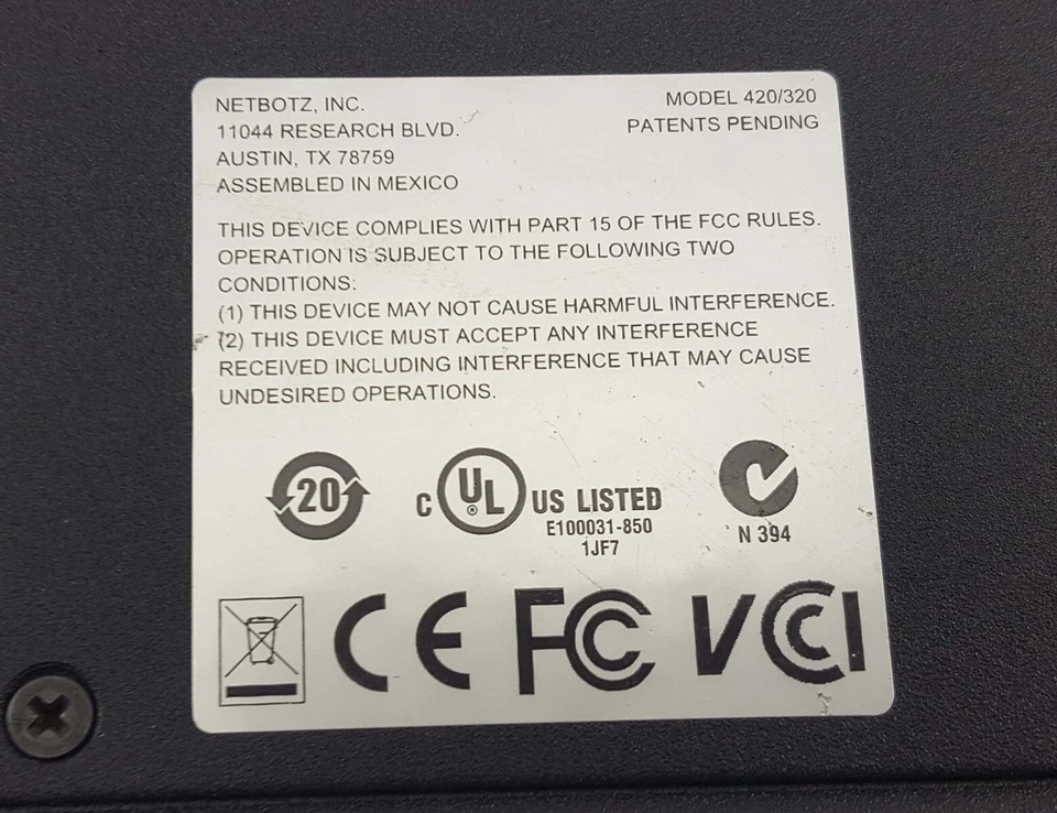 APC NETBOTZ 420E Rack Mount Appliance Monitor With Rack Ears NBRK0420E - Image 4 of 4