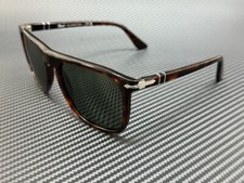 PERSOL PO3336S 24 31 Havana Brown Green Men's 57 mm Sunglasses