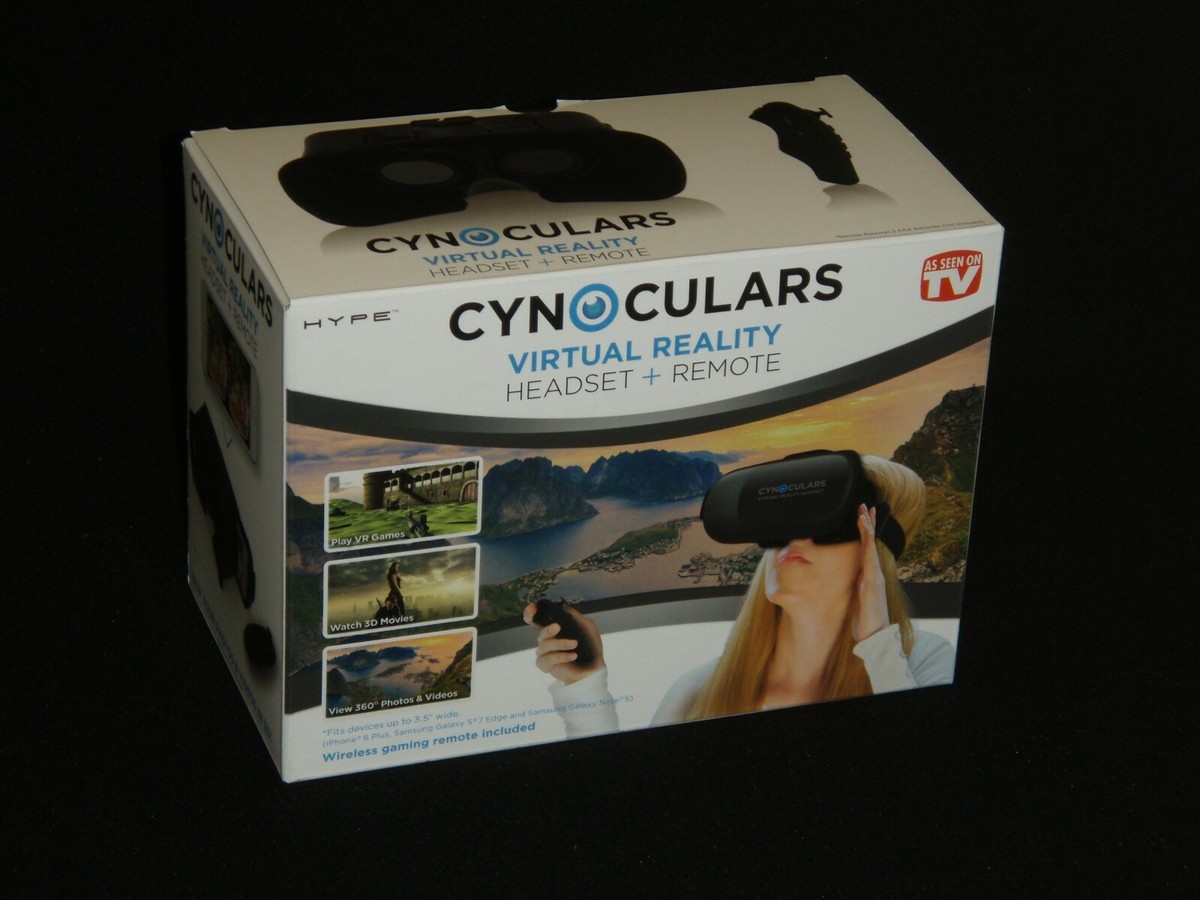 Cynoculars Virtual Reality Headset + Remote by HYPE | eBay