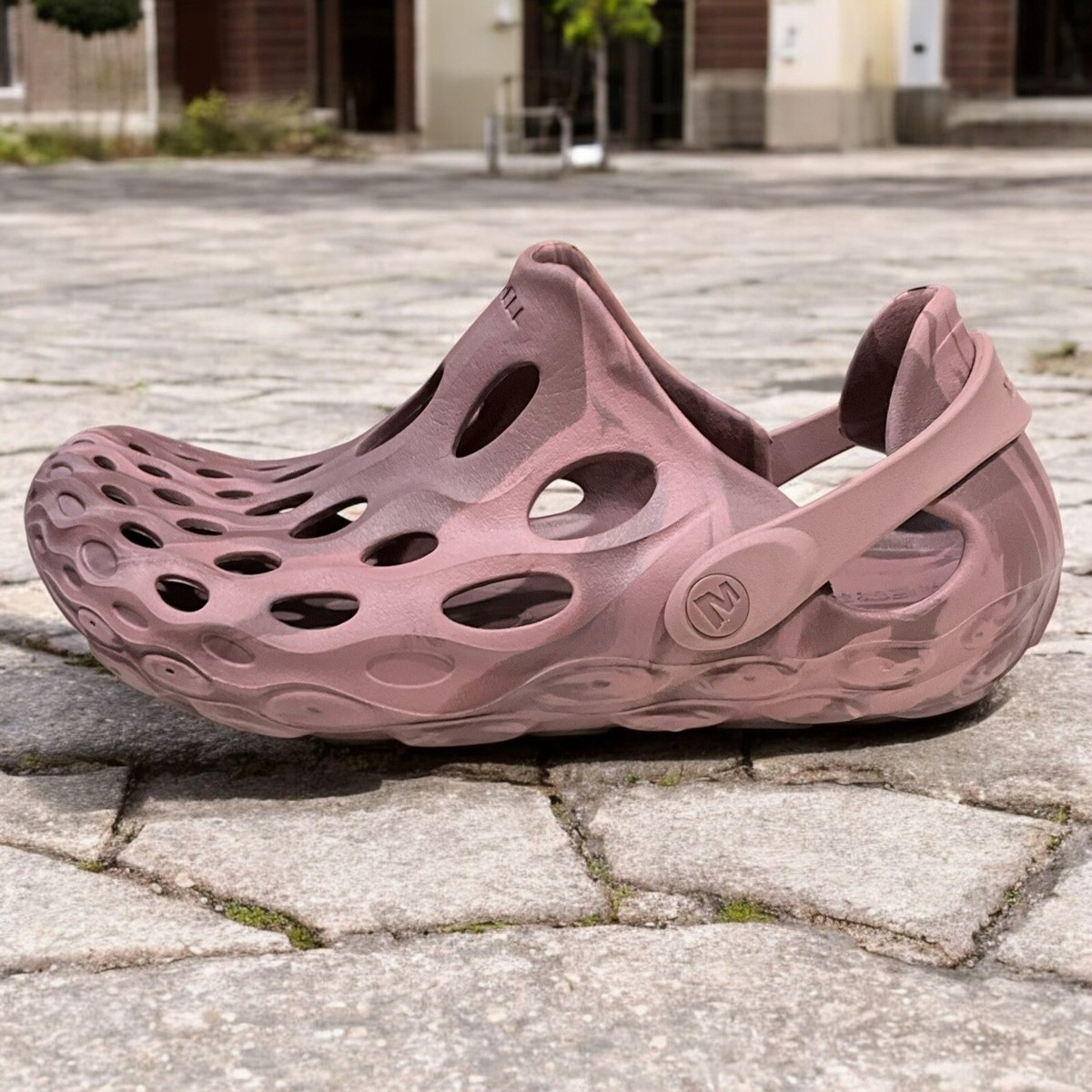 Merrell Hydro Moc Women's 8 Men's 6.5 Purple Rust Pink Round Toe