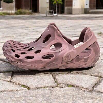Merrell Hydro Moc Women's 8 Men s 6.5 Purple Rust Pink Round Toe Slip On