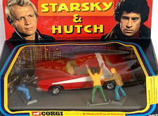 Corgi 292 Starsky & Hutch GranTorino Replacement Window For Box - WINDOW ONLY