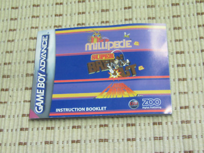 Super Breakout Advance Spielanleitung / Anleitung GameBoy Advance