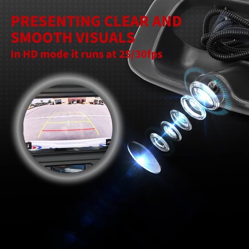 Tailgate Handle with Rear View Backup Camera For 1999-2006 GMC Sierra 1500 X2 - Picture 3 of 6