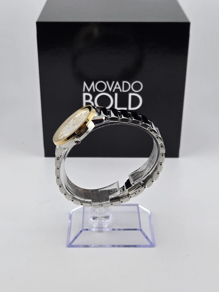 Movado Bold Women's Silver Dial Stainless Steel Watch - 3600660 ($650 MSRP) - Image 4 of 4